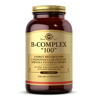 B-Complex "100" (Комплекс B-100) 250 таблеток (Solgar)