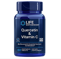 Quercetin & Vitamin C 60 таблеток (Life Extension) срок 03.2023