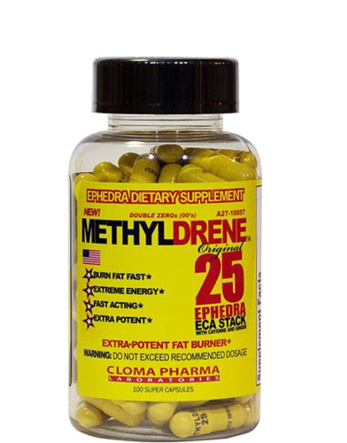 Methyldrene Original 100 капсул (Cloma Pharma) фото 2