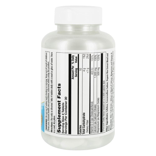 Cal-Citrate+ D3 & Mag 1000 мг (Кальций цитрат с витамином Д3 и Магнием) 120 таб (KAL) фото 2