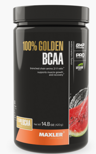 100% Golden BCAA 420 гр (Maxler)_