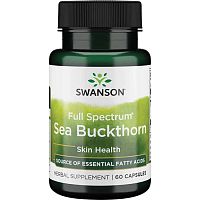 Sea Buckthorn 400 mg Full Spectrum (СРОК 12.24) (Облепиха 400 мг) 60 капсул (Swanson)