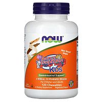 Berry Dophilus Kids 2 миллиарда КОЕ (Пробиотик для детей) 120 жев таб (Now Foods)