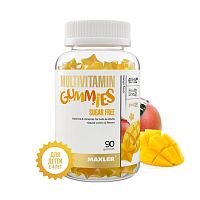 Multivitamin Gummies Sugar FREE (Мультивитамины) 90 мармеладок (Maxler)