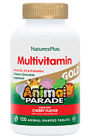 Animal Parade Gold (Добавка для детей с мультивитаминами и минералами) 120 таблеток (NaturesPlus)