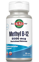 Methyl B-12 5000 mcg Sustained Release (Метил B-12 замедленного высвобождения) 60 таблеток (KAL)
