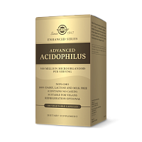 Advanced Acidophilus (Улучшенный Ацидофилин) 100 вег капсул (Solgar) срок 09.22