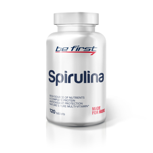Spirulina 500 мг 120 таблеток (Be First) Spirulina 500 мг 120 таблеток (Be First)