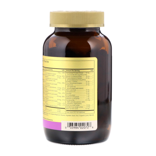Omnium Multiple Vitamin and Mineral Formula 180 таблеток (Solgar) фото 3