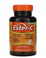 Vitamin C Ester-C with Citrus Bioflavonoids 500 мг 120 капсул (American Health) срок 10/2023