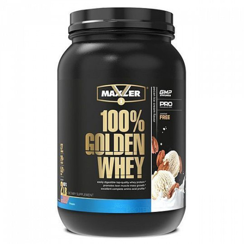 Сывороточный концентрат 100% Golden Whey 908 гр (Maxler)