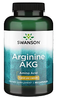 Arginine AKG 1000 mg (Аргинин АКГ1000 мг) AAKG 90 капсул (Swanson) Срок 09.23