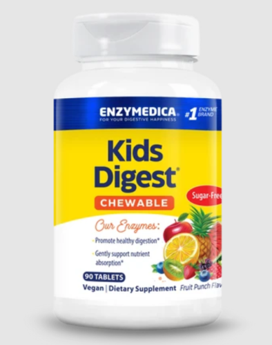 Kids Digest Chewable (Пищеварительные ферменты для детей) 90 жевательных таблеток (Enzymedica)