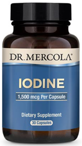 Iodine 1.500 mcg (Йод 1,5 мг) 30 капсул (Dr. Mercola)
