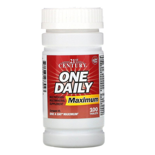 One Daily Maximum 100 таблеток (21st Century)