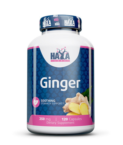 Ginger 250 мг (Имбирь) 120 капсул (Haya Labs)