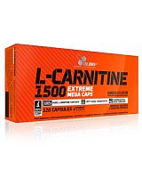 L-Carnitine Extreme Mega 1500 мг (Л-Карнитин тартрат) 120 капсул (Olimp)