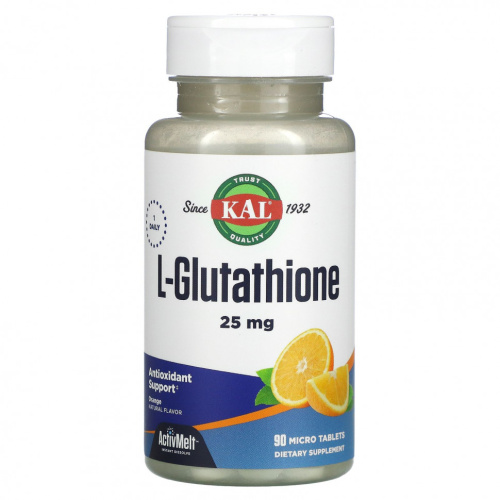 L-Glutathione 25 мг ActivMelt 90 микро таблеток (KAL)