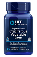 Cruciferous Vegetable Extract Triple Action (Экстракт крестоцветных) 60 вег капс (Life Extension)