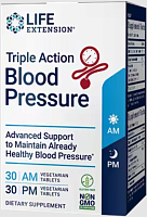 Triple Action Blood Pressure (поддержка артериального давления) 60 вег таб (LifeExtention) 09.23