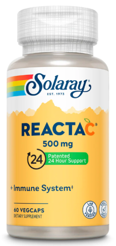 Reacta-C 500 mg 60 вег капсул (Solaray)