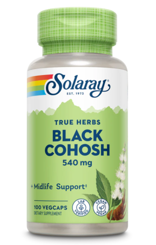 Black Cohosh 540 mg root (Экстракт Корня Воронца Кистевидного 540 мг) 100 вег капсул (Solaray)