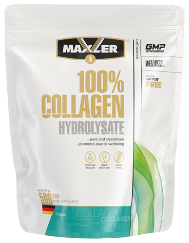 Collagen Hydrolysate (Гидролизат Коллагена) Пакет 500 г (Maxler) фото 3