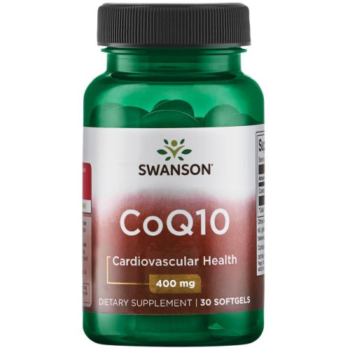 CoQ10 400 mg (Коэнзим Q10 400 мг) 30 мягких капсул (Swanson)