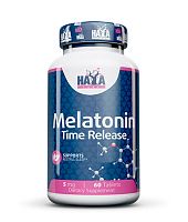 Melatonin Time Release 5 мг (Мелатонин медленного высвобождения) 60 таблеток (Haya Labs)