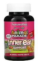 Inner Ear Support (поддержка внутреннего уха для детей) вишня 90 жевательных таблеток (NaturesPlus)