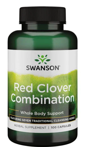 Red Clover Combination (Комбинация красного клевера) 100 капсул (Swanson)