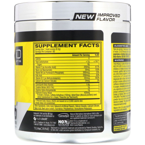 C4 Original Pre-Workout 390 г (Cellucor) срок 08.22 фото 2