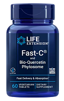 Fast-C and Bio-Quercetin Phytosome (СРОК 12/24) 60 вег таб (Life Extension)