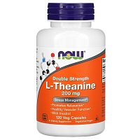 L-Theanine 200 мг (L-Теанин) 120 вегетарианских капсул (Now Foods)