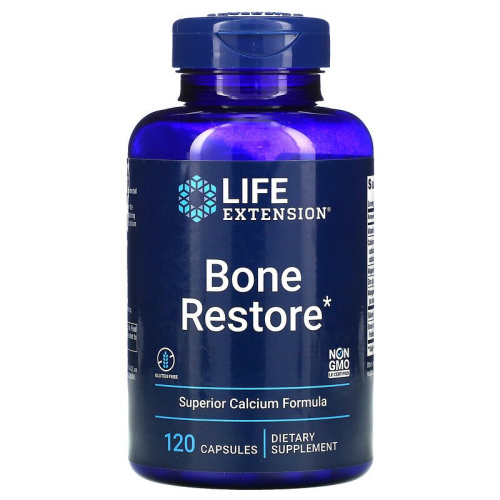 Bone Restore (Восстановление костей) 120 капсул (Life Extension)