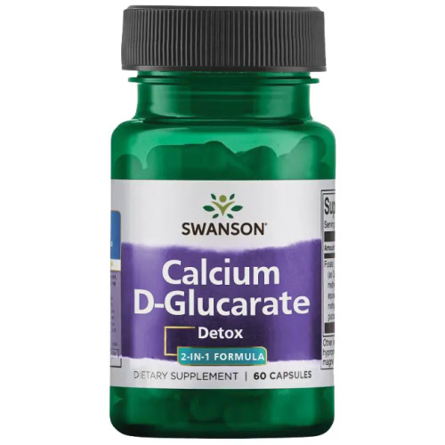 Calcium D-Glucarate 250 mg (D-Глюкарат Кальция 250 мг) 60 вег капсул (Swanson)