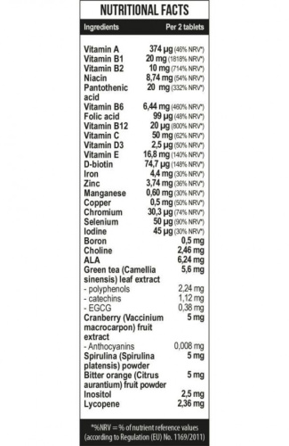 Women's Healt Multivitamins (Женские Мультивитамины) 60 таблеток (MST) фото 2