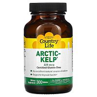 Country Life Arctic-Kelp 225 мкг 300 таблеток