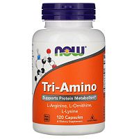 Tri-Amino 120 капсул (Now Foods)