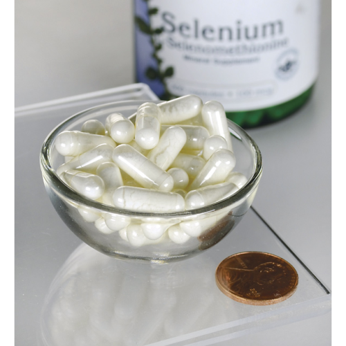 Selenium L-Selenomethionine 100 мкг (Селен) 300 капсул (Swanson) фото 3