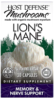 Lion's Mane Host Defense Mushrooms (Ежовик Гребенчатый) 30 вегетарианских капсул (Fungi Perfecti)