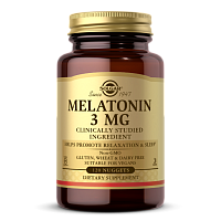 Melatonin (Мелатонин) 3 мг 120 жевательных таблеток (Solgar)