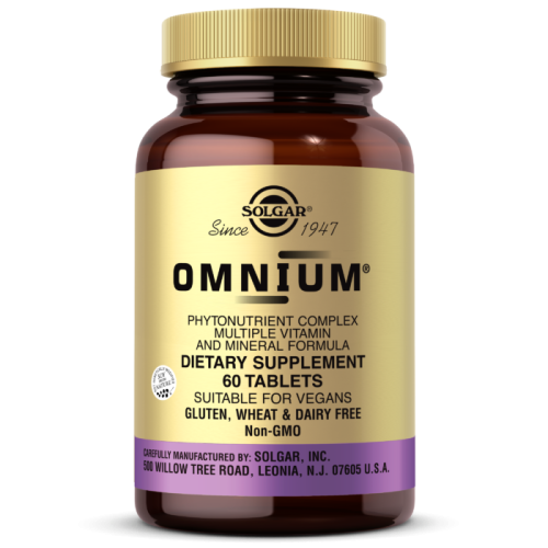 Omnium Multiple Vitamin and Mineral Formula 60 таблеток (Solgar)