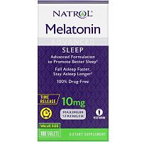 Advanced Sleep Melatonin 10 мг 100 табл (Natrol)