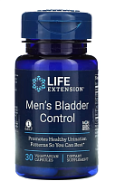 Men's Bladder Control (Контроль мочевого пузыря для мужчин) 30 вег капсул (Life Extension)