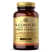 B-Complex with Vitamin C Stress Formula 100 таблеток (Solgar)