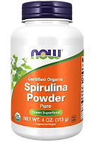 Spirulina Pure Powder (Спирулина в порошке) 113 г (Now Foods)