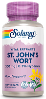 St. John's Wort 300 mg Extracts (Зверобой Продырявленный 300 мг) 120 вег капс (Solaray)