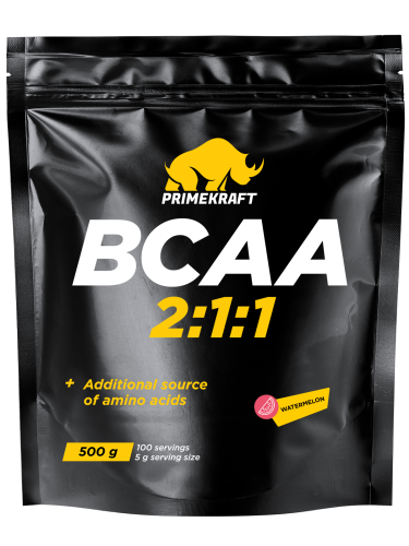 BCAA 2:1:1 500 гр Пакет (Prime Kraft)