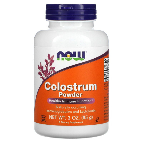 Colostrum Powder (Молозиво) 85 грамм (Now Foods)